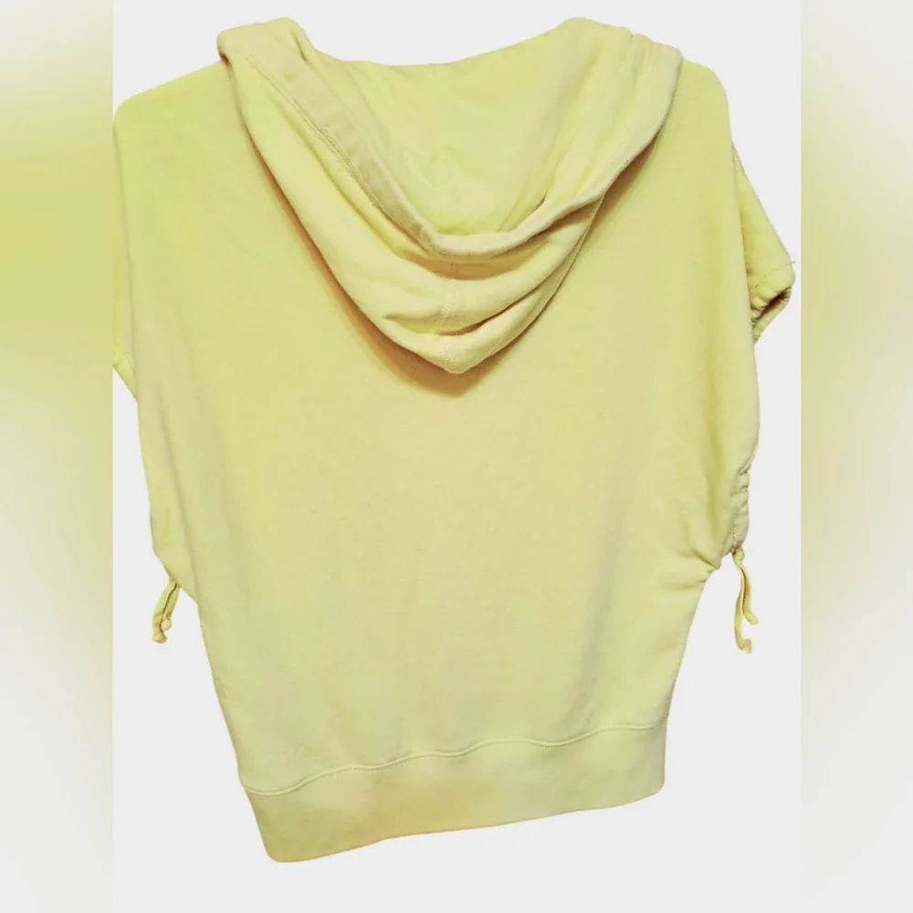 Abercrombie & Fitch Bright Green Short Sleeve Athletic Hoodie - Picture 5 of 5